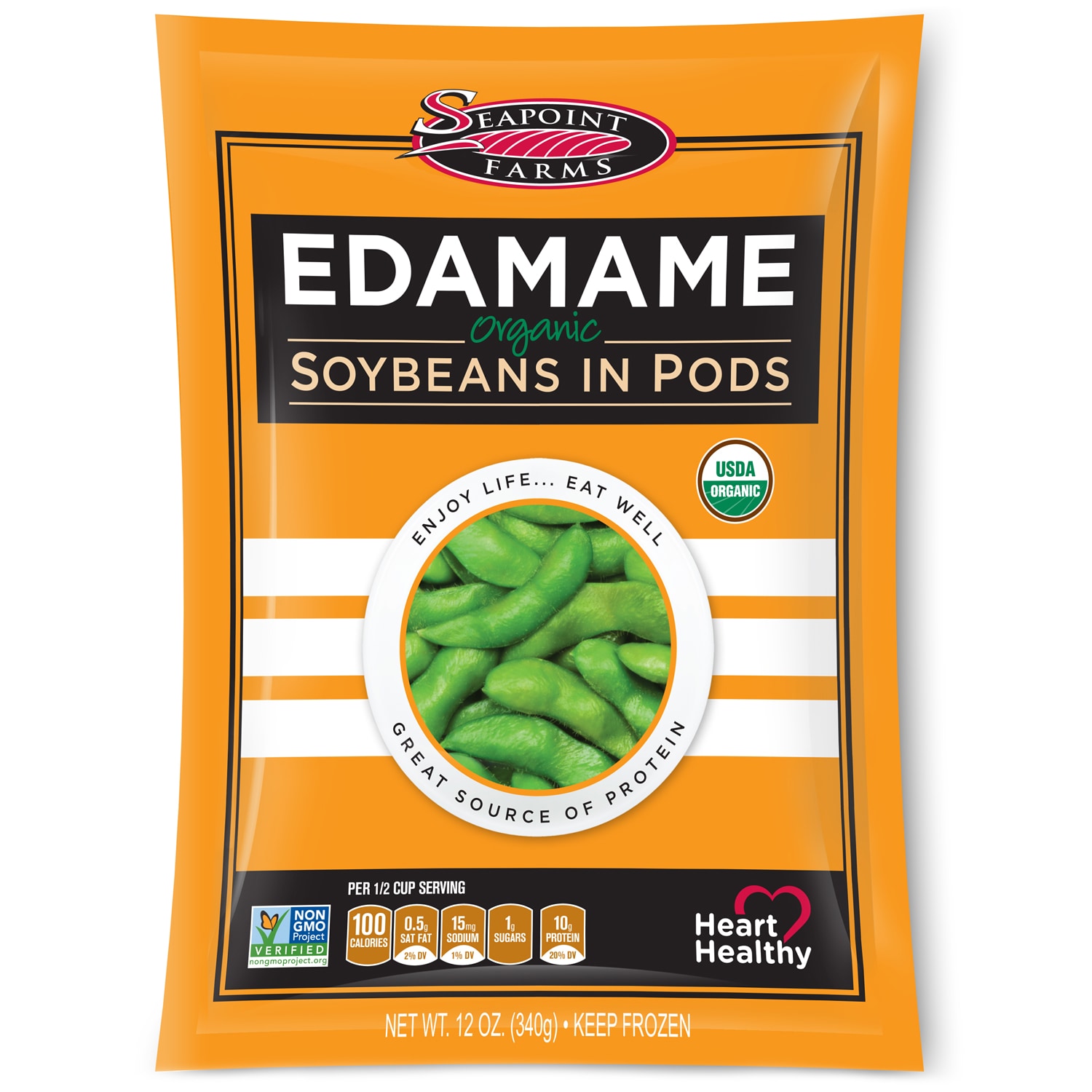 Seapoint Farms Edamame Organic Soybeans in Pods