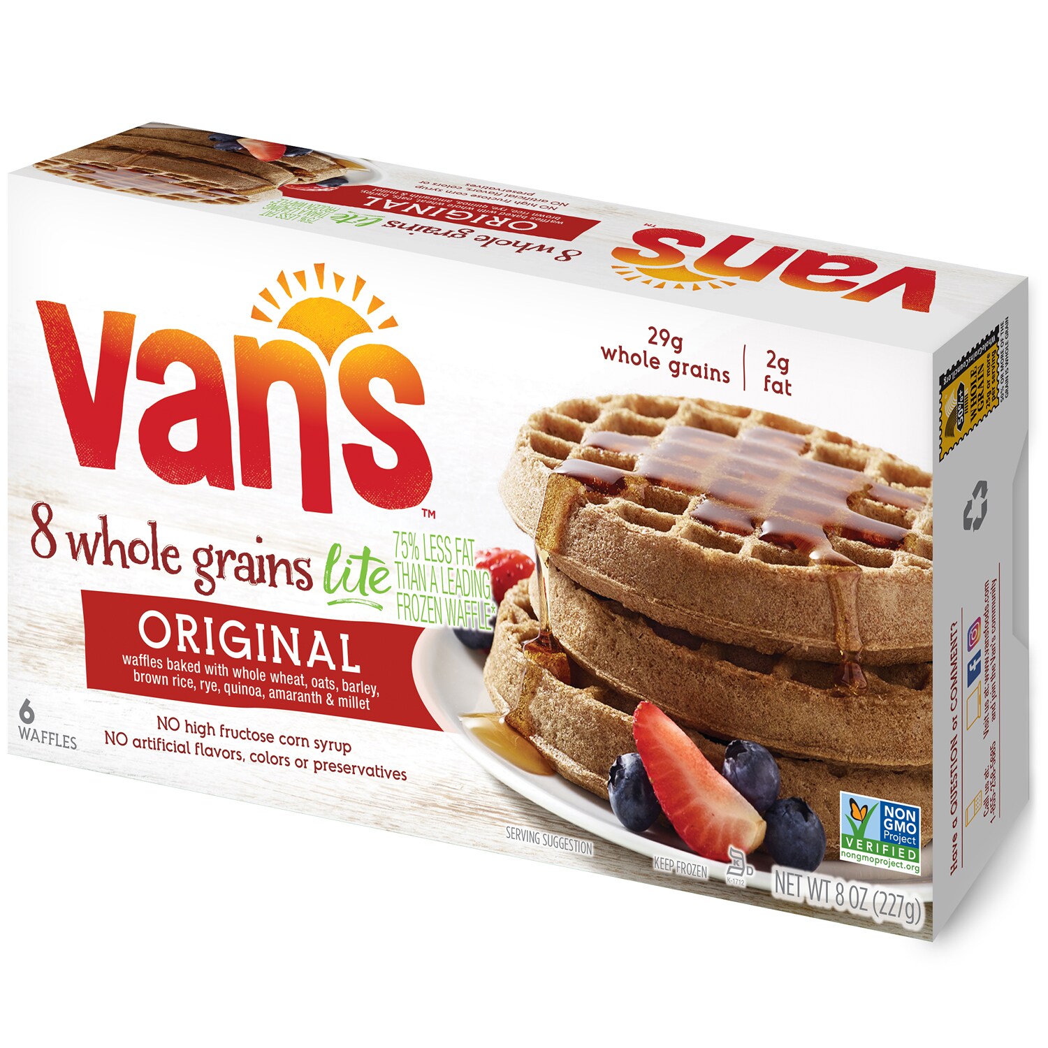 vans 8 grain waffles