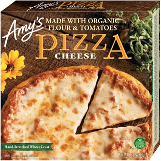 Amy's Hand-Stretched Wheat Crust Pizza, Cheese, Frozen