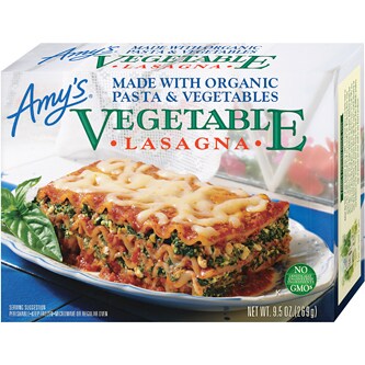 Amy's Vegetable Lasagna, Frozen