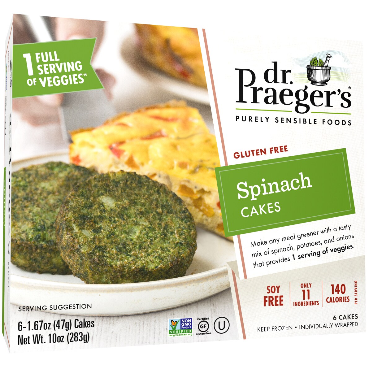 Dr. Praeger's Spinach Cakes