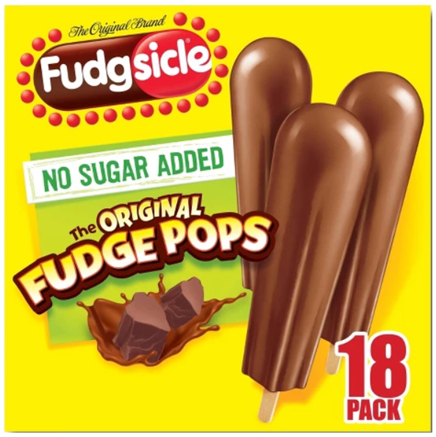 Order Fudgsicle Fudge Bars, No Sugar Added Original Fast Delivery