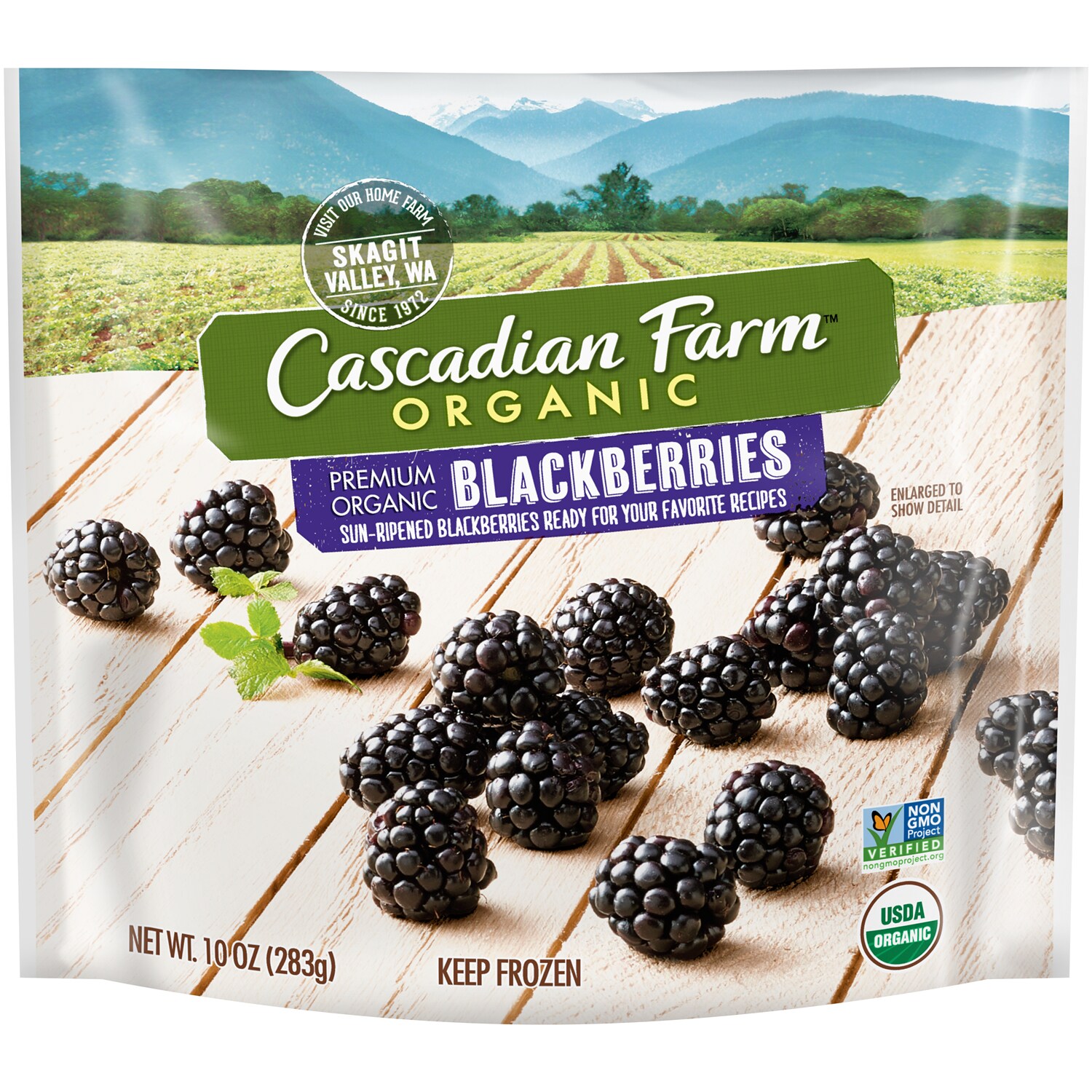 Cascadian Farm Organic Blackberries, Frozen