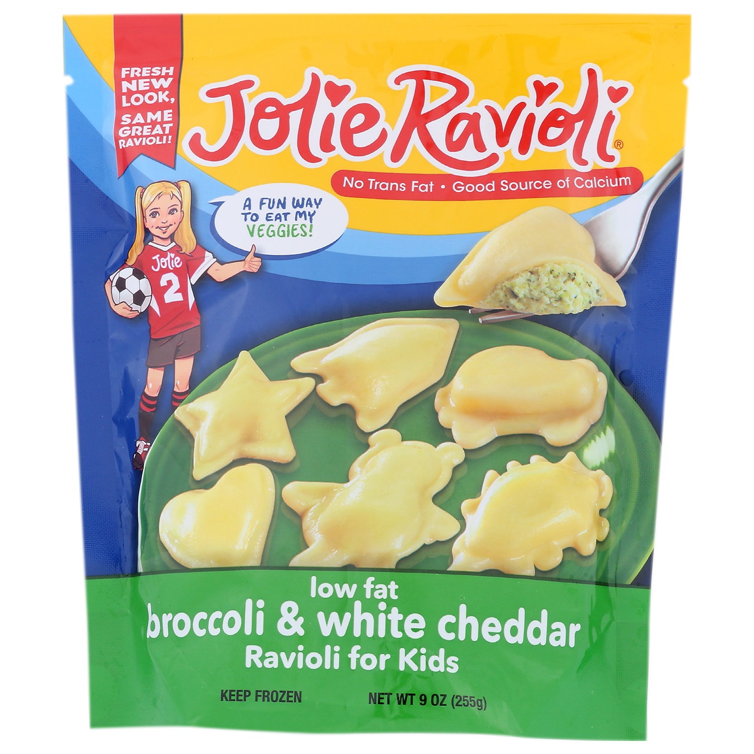 Jolie Ravioli Low Fat Broccoli & White Cheddar
