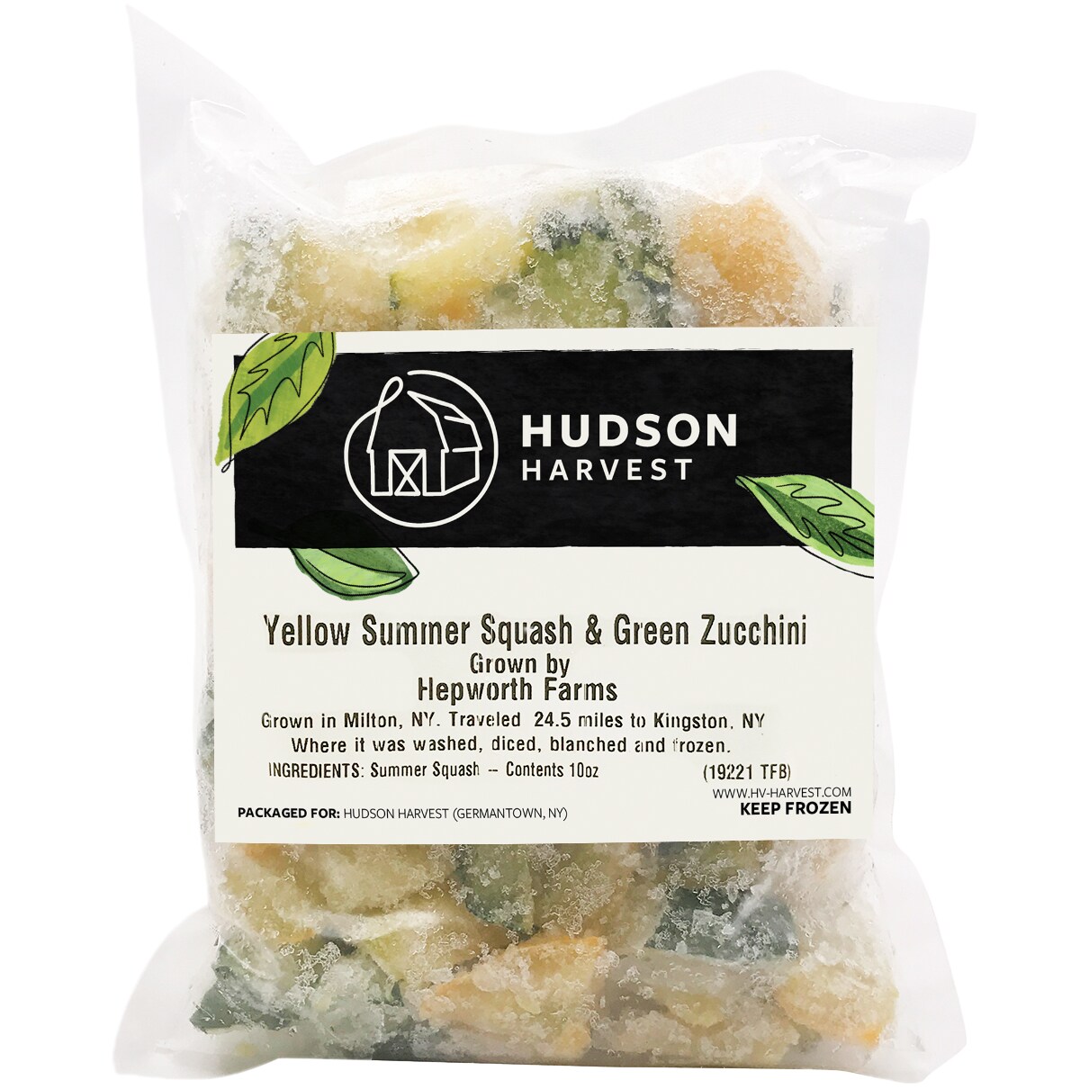 Order Hudson Harvest Yellow Summer Squash And Green Zucchini Frozen Fast Delivery