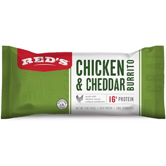 Red's Burrito, Chicken & Cheddar