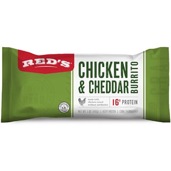 Red's Burrito, Chicken & Cheddar