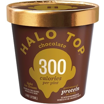 Halo Top Light Ice Cream, Chocolate