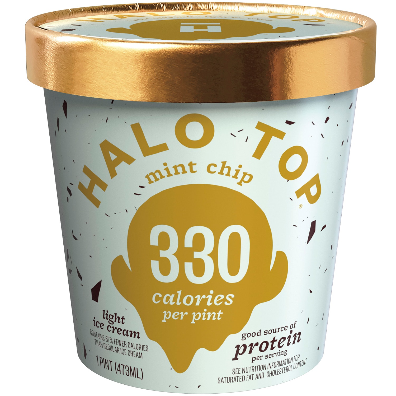 Halo Top Ice Cream, Mint Chip