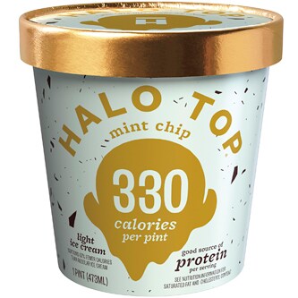 Halo Top Ice Cream, Mint Chip