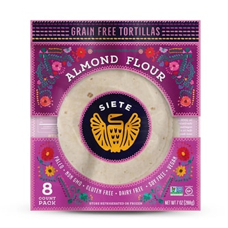 Siete Almond Flour Tortillas, Frozen
