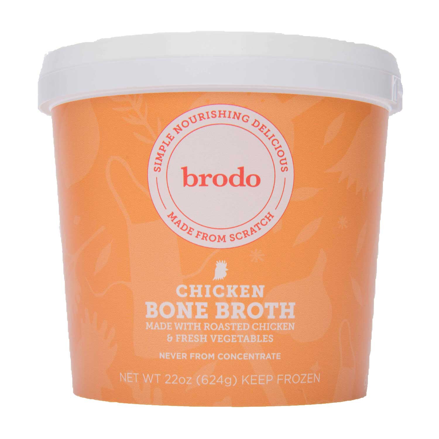 Brodo Bone Broth, Chicken, Frozen