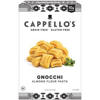 Cappello's Almond Flour Gnocchi, Frozen