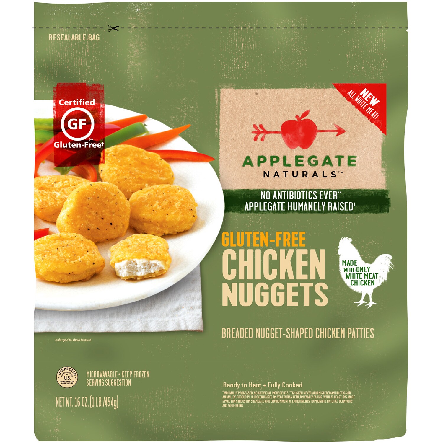Order Applegate Naturals Gluten Free Chicken Nuggets Fast Delivery
