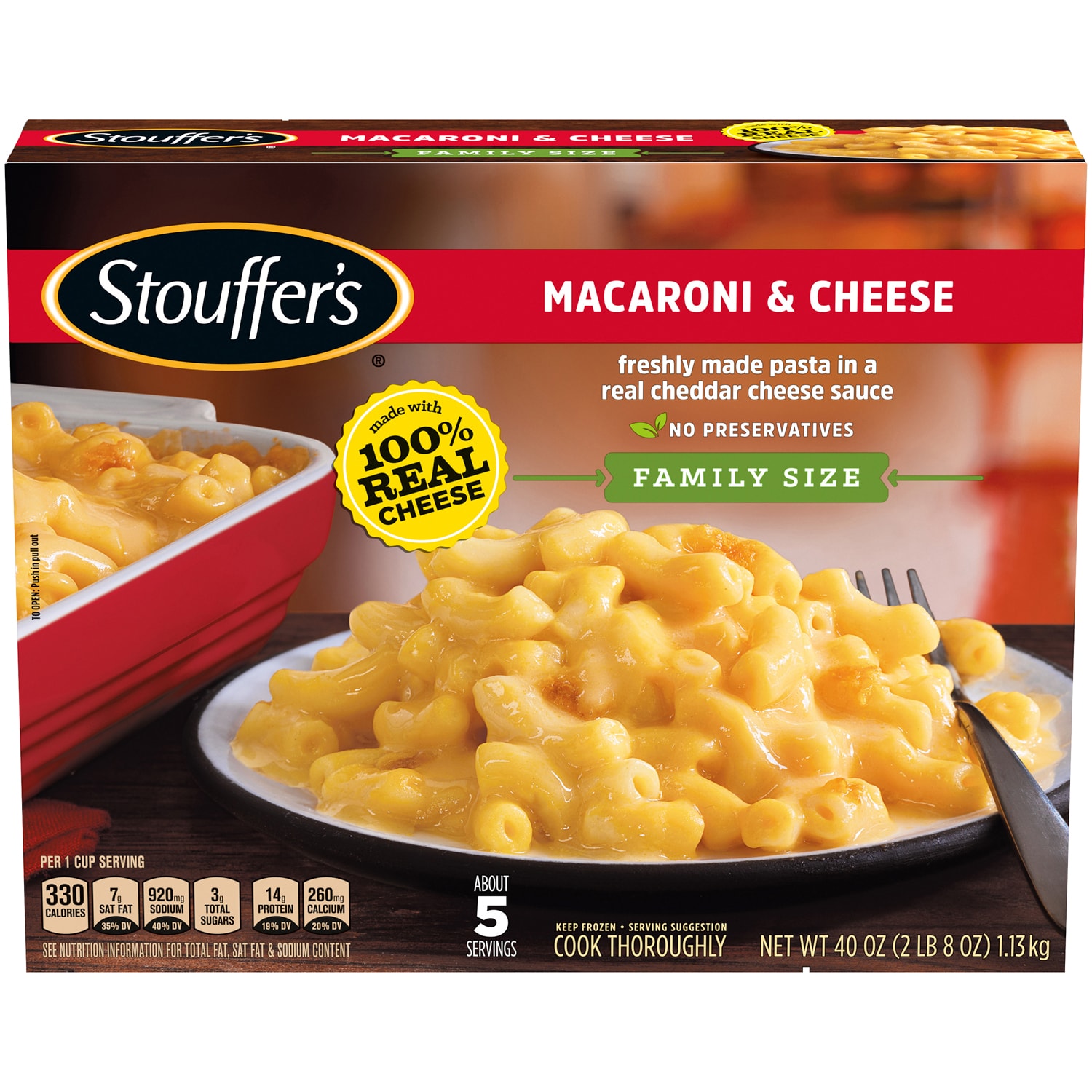 Stouffer's Classics, Macaroni & Cheese, Family Size
