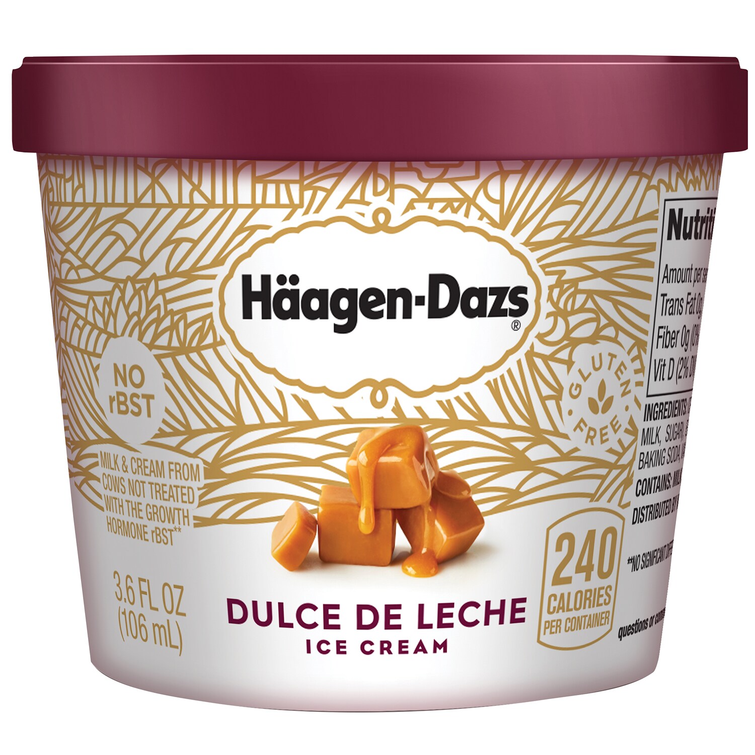 Haagen-Dazs Ice Cream Mini Cup, Dulce de Leche