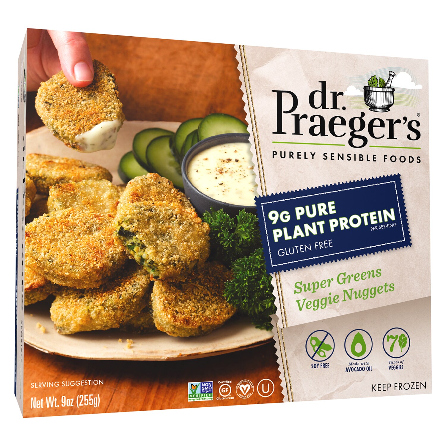 Dr. Praeger's Super Greens Veggie Nuggets