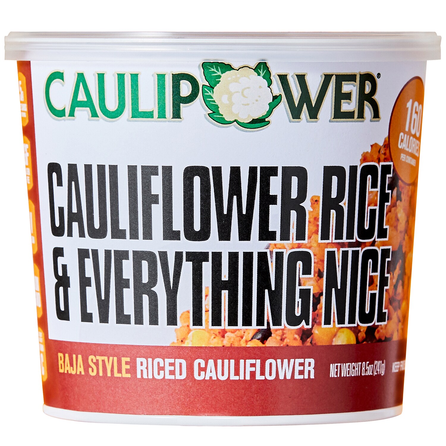 CAULIPOWER Riced Cauliflower Cup, Baja Style, Frozen