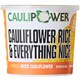Riced Cauliflower Cup, Curried, Frozen