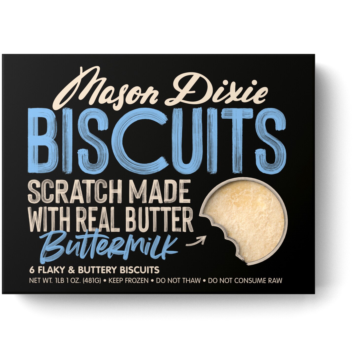 Mason Dixie Buttermilk Biscuits, Frozen