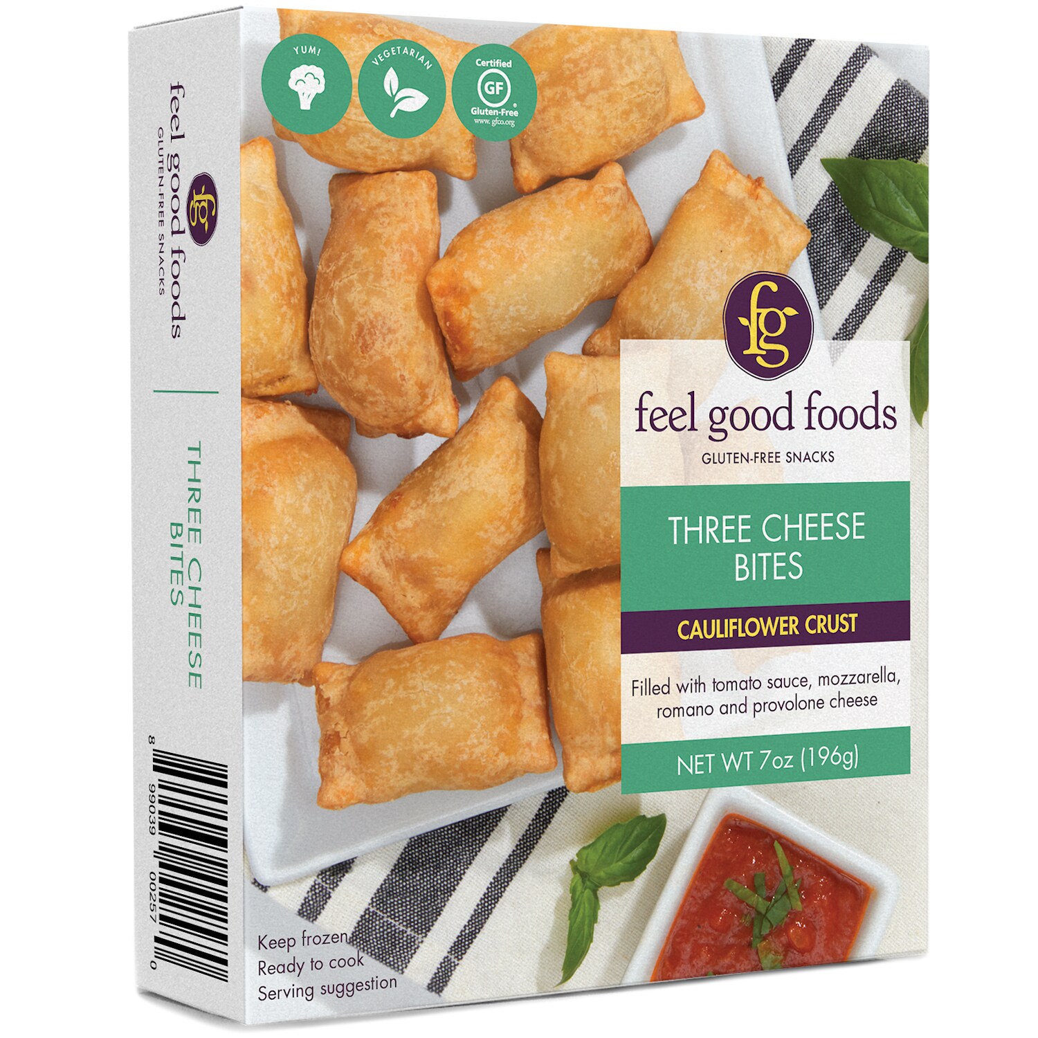 Feel Good Foods Snack Bites, Three Cheese