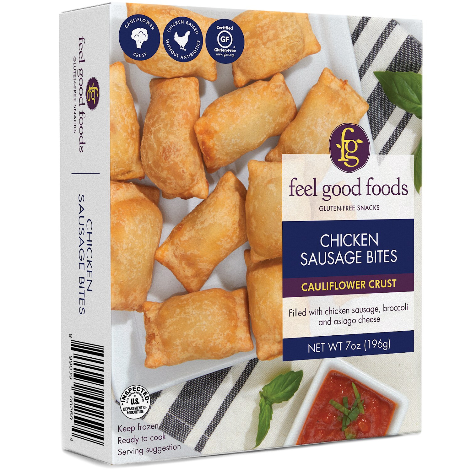 Feel Good Foods Snack Bites, Chicken Sausage