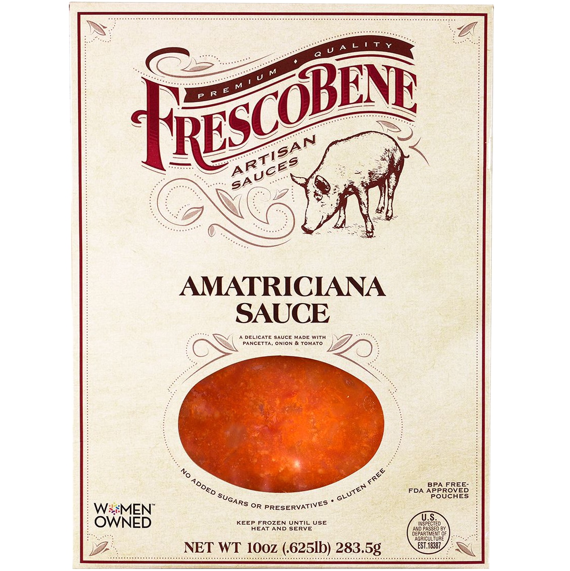 Frescobene Amatriciana Sauce, Frozen
