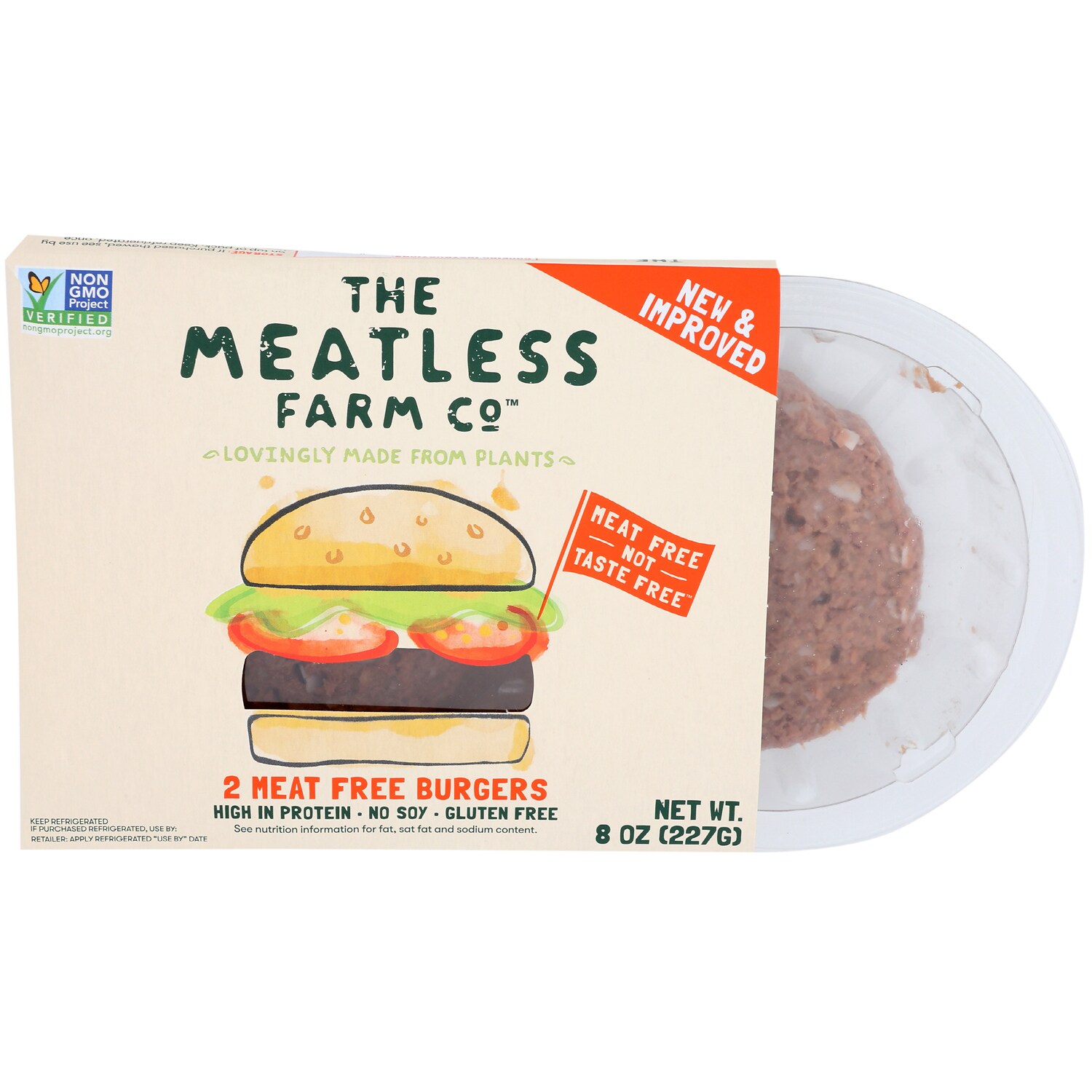 The Meatless Farm Co. Meat Free Burgers 