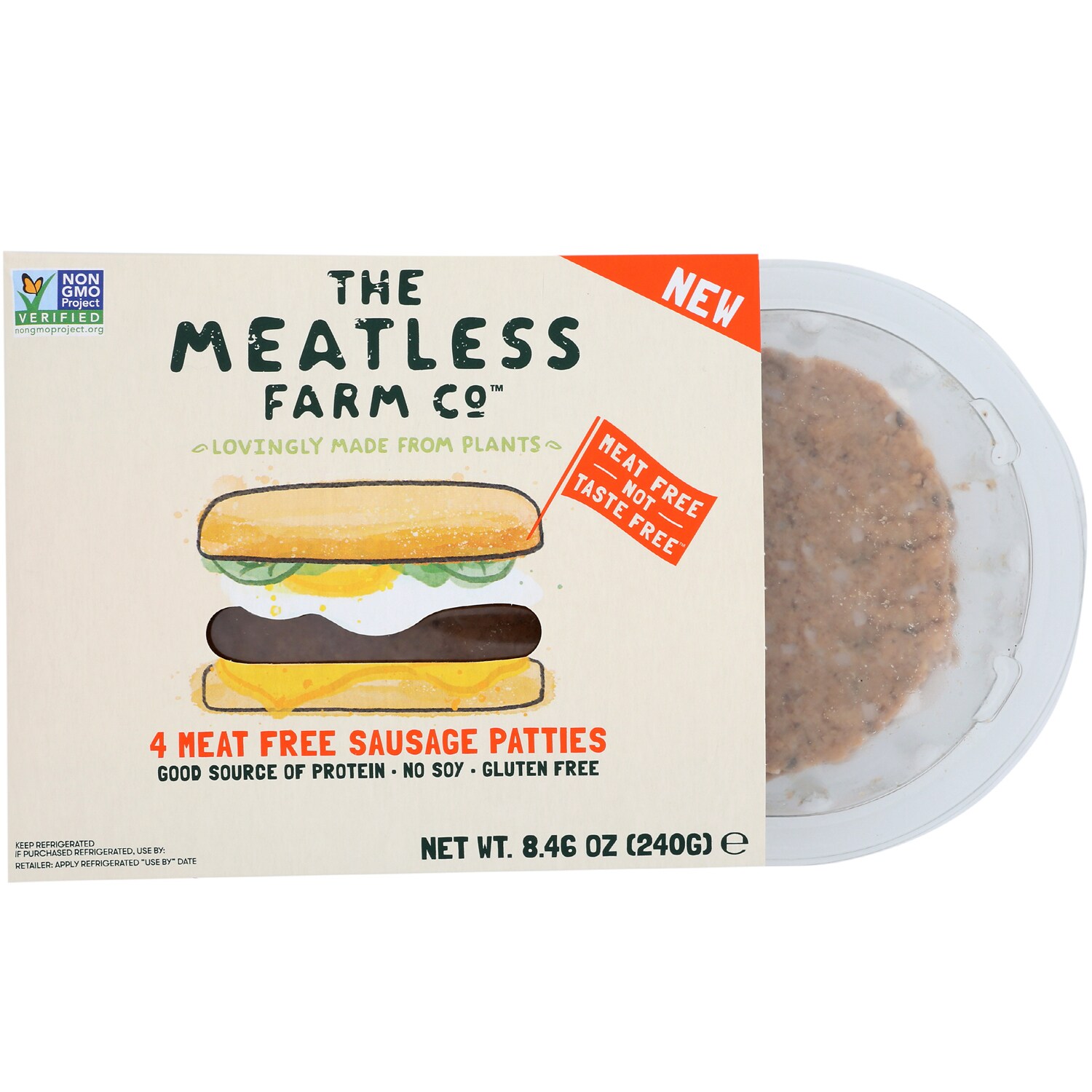 The Meatless Farm Co. Meat Free Sausage Patties