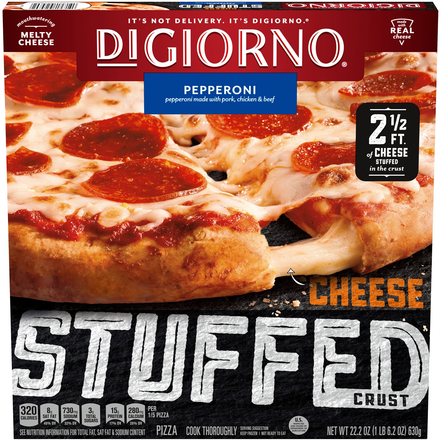 DiGiorno Cheese Stuffed Crust Pizza, Pepperoni