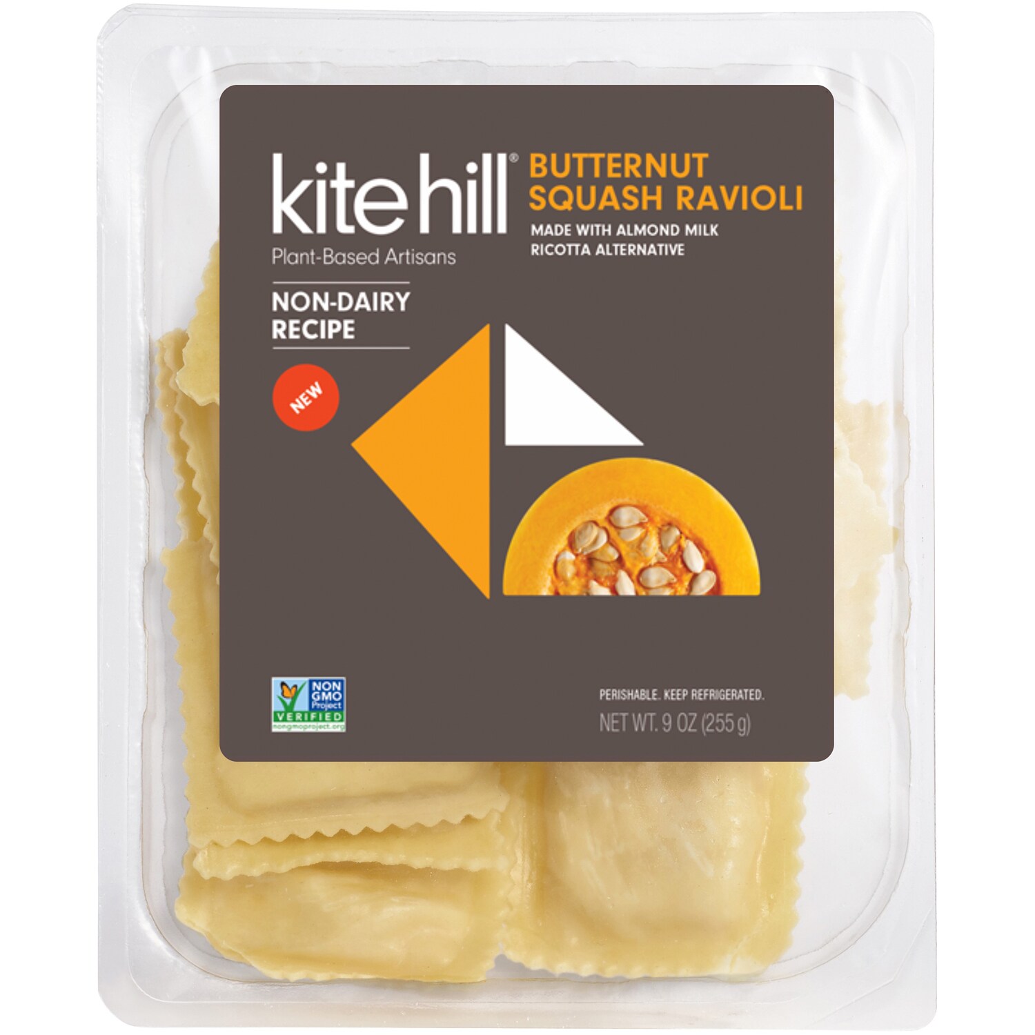 Kite Hill Almond Milk Ravioli, Butternut Squash, Frozen