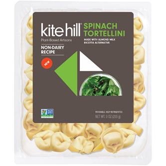 Kite Hill Almond Milk Tortellini, Spinach, Frozen