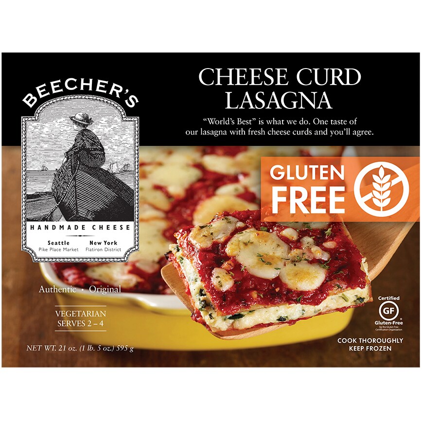 Beecher's Handmade Cheese Gluten Free Cheese Curd Lasagna
