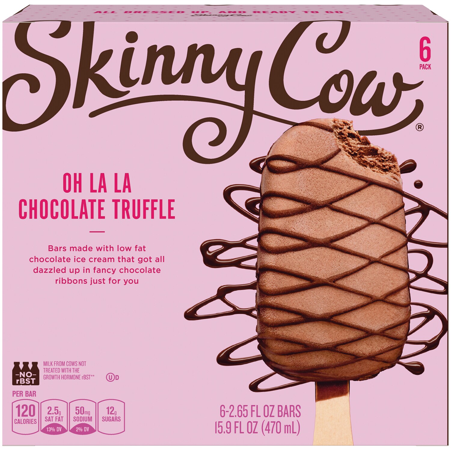Skinny Cow Ice Cream Bars, Oh La La Chocolate Truffle