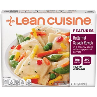 Lean Cuisine Features Butternut Squash Ravioli