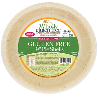 Wholly Wholesome Gluten Free Pie Shells