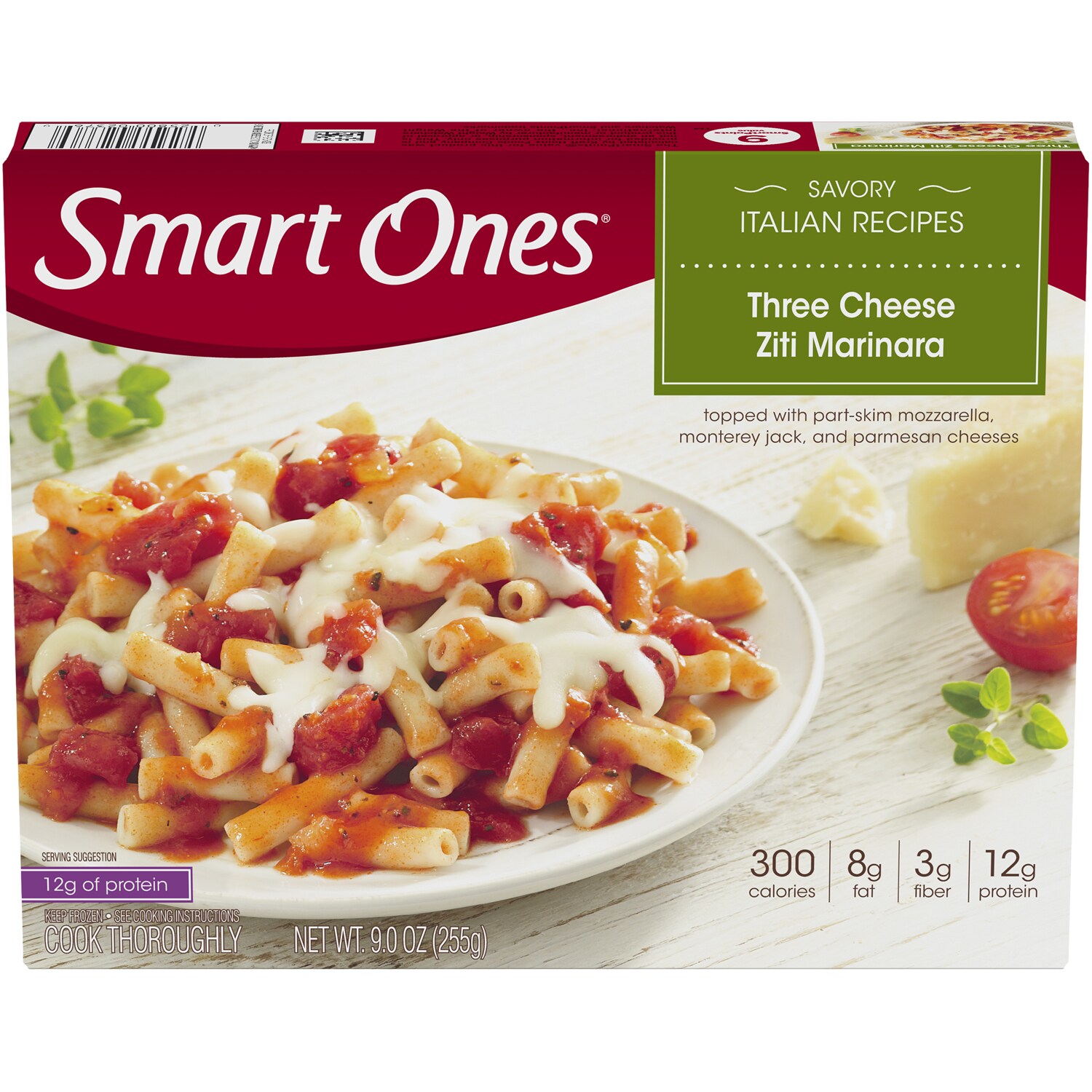 Smart Ones Three Cheese Ziti Marinara