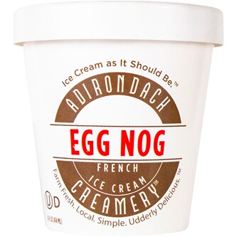 Adirondack Creamery Ice Cream, Egg Nog