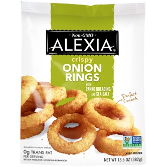 Alexia Crispy Onion Rings with Sea Salt