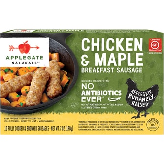Applegate Naturals Breakfast Sausage, Chicken & Maple