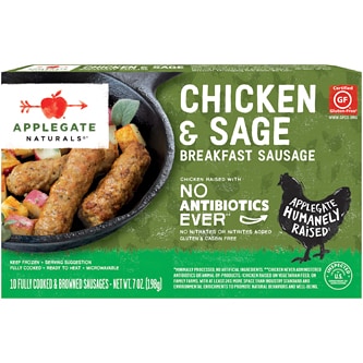 Applegate Naturals Breakfast Sausage, Chicken & Sage