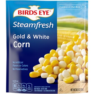 Birds Eye Steamfresh Gold & White Corn, Frozen