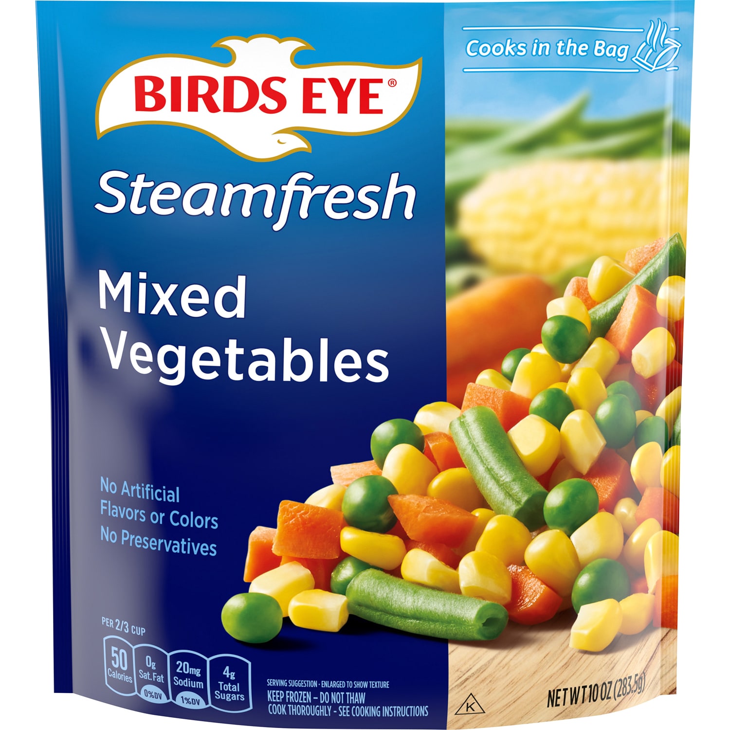 Birds Eye Steamfresh Mixed Vegetables, Frozen