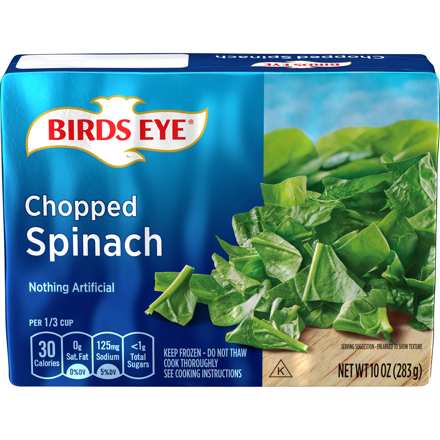 Birds Eye Chopped Spinach, Frozen
