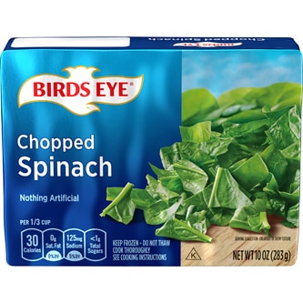 Birds Eye Chopped Spinach, Frozen