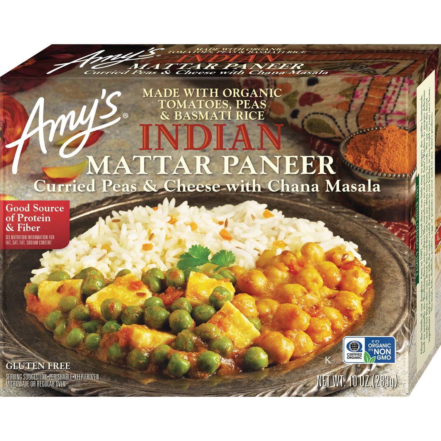Amy's Indian Mattar Paneer