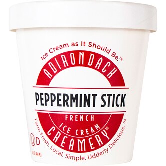 Adirondack Creamery Ice Cream, Peppermint Stick