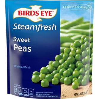 Birds Eye Steamfresh Sweet Peas, Frozen
