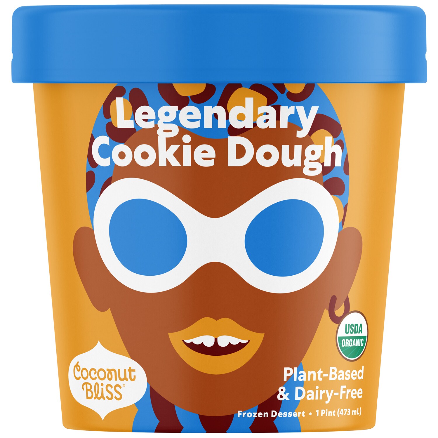 Coconut Bliss Organic Non-Dairy Frozen Dessert, Legendary Cookie Dough