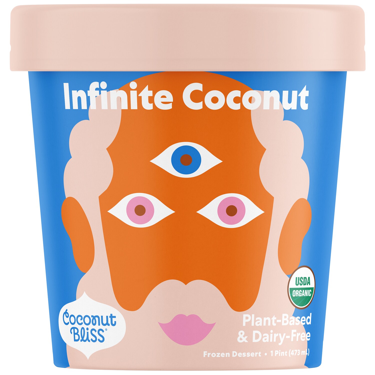 Coconut Bliss Organic Non-Dairy Frozen Dessert, Infinite Coconut
